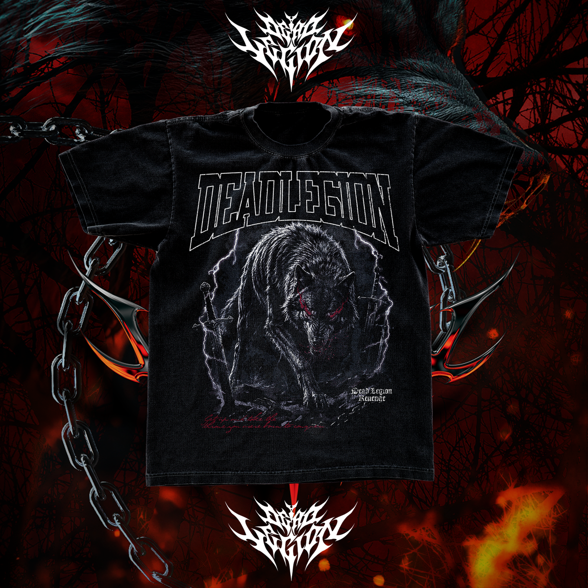 REVENGE TEE - DEAD LEGION